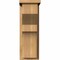 Ekena Millwork Monterey Smooth Corbel w/Backplate, Western Red Cedar, 7 1/2"W x 10"D x 22"H COR08X10X22MON01SWR - alternate 2
